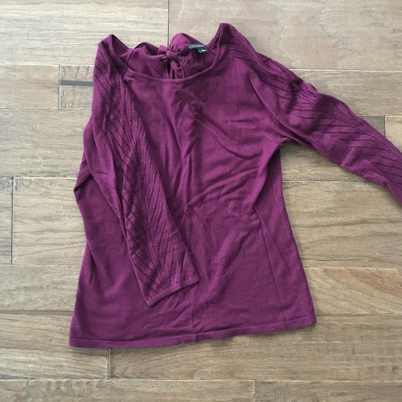 Ann Taylor Sweater with Bow Detail - Picture 2 of 3